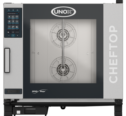 Unox XAVC-06FS-EPLM CHEFTOP Mind.maps® Half Size Combi Oven - Boiler Based, 240v/3ph-cityfoodequipment.com