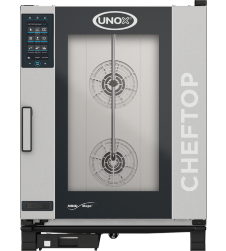 Unox XAVC-1011-EPLM CHEFTOP Mind.maps™ Half Size Combi Oven - Boiler Based, 240v/3ph-cityfoodequipment.com