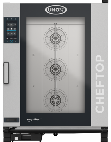 Unox XAVC-10FS-EPLM CHEFTOP Mind.maps® Half Size Combi Oven - Boiler Based, 240v/3ph-cityfoodequipment.com