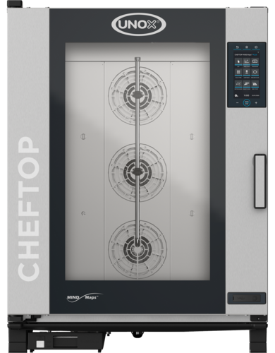Unox XAVC-10FS-EPRM CHEFTOP Mind.maps® Half Size Combi Oven - Boiler Based, 240v/3ph-cityfoodequipment.com