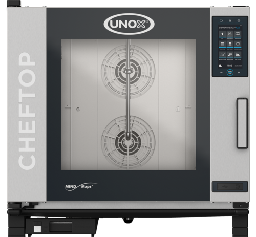 Unox XAVC-06FS-GPRM CHEFTOP Mind.maps® Half Size Combi Oven - Boiler Based, Convertible-cityfoodequipment.com