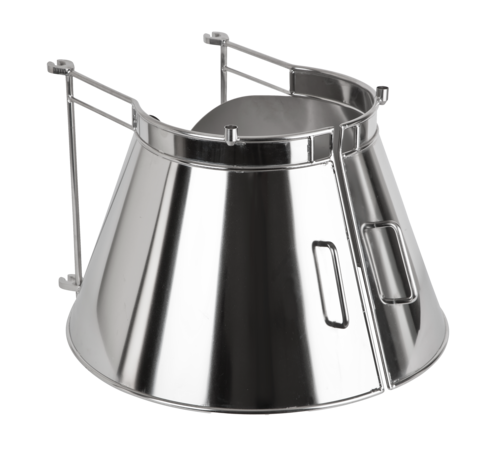 Varimixer VFSRGUARD-150-ERGO 150-qt Fully Shielded Right Bowl Guard - Stainless Steel-cityfoodequipment.com