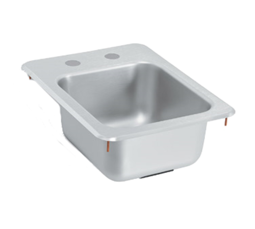 Vollrath 1734-C (1) Compartment Drop-in Sink - 10" x 11"-cityfoodequipment.com