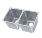 Vollrath 12122-1 (2) Compartment Undermount Sink - 14" x 12"-cityfoodequipment.com