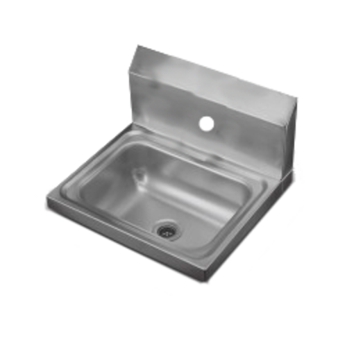 Vollrath 1411 Wall Mount Commercial Hand Sink w/ 13 9/16"L x 9 9/16"W x 5 1/2"D Bowl-cityfoodequipment.com