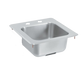 Vollrath 155-4 (1) Compartment Drop-in Sink - 11" x 10"-cityfoodequipment.com