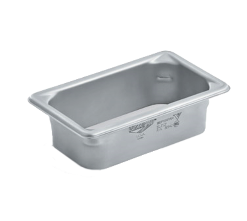 Vollrath E9WC02 1/9 Size Rectangular Garbage Waste Chute, 22 Gauge Stainless-cityfoodequipment.com