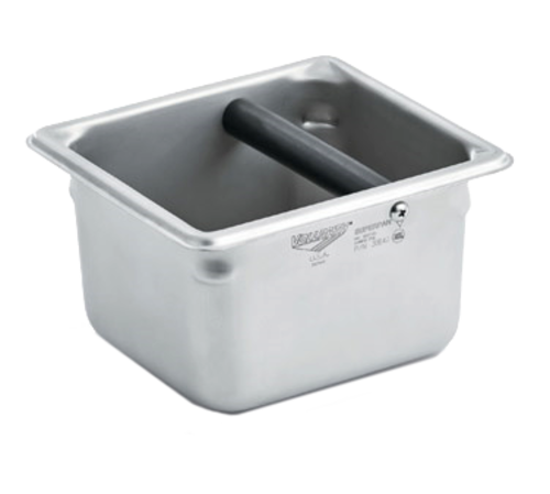 Vollrath E06064-KB Knock Box, 1 7/8 qt., Stainless-cityfoodequipment.com