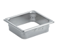 Vollrath E6WC02 1/6 Size Rectangular Garbage Waste Chute, 22 Gauge Stainless-cityfoodequipment.com