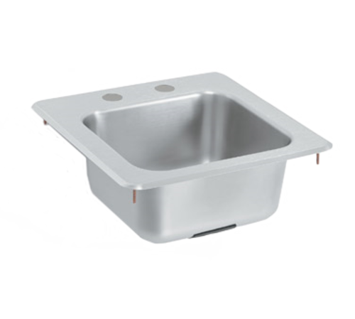 Vollrath K1554-C (1) Compartment Drop-in Sink - 11" x 10"-cityfoodequipment.com