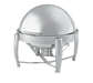 Vollrath T3605 Round Chafer w/ Roll-Top Lid & Chafing Fuel Heat-cityfoodequipment.com