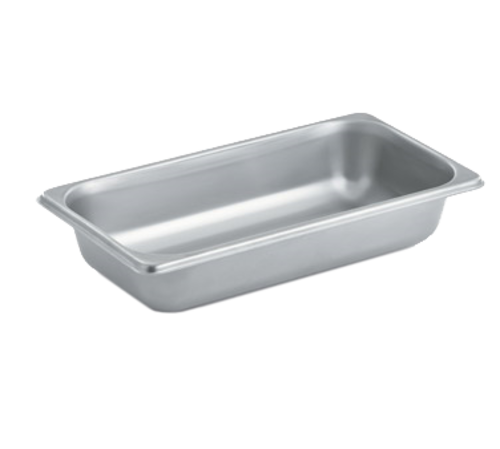 Vollrath S12062 Third Size Steam Pan, Stainless-cityfoodequipment.com