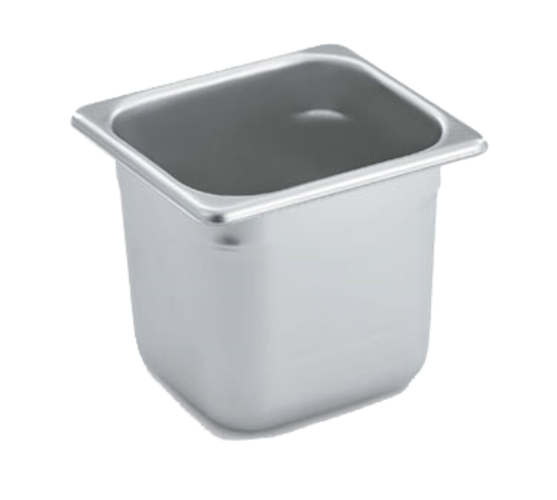 Vollrath S06066 Sixth Size Steam Table Pan, Stainless, NSF-cityfoodequipment.com