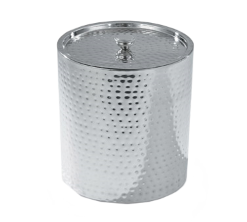 Vollrath T720DW 3 gal Hammered Double Wall Ice Cream Chiller With Cover, Stainless Steel-cityfoodequipment.com