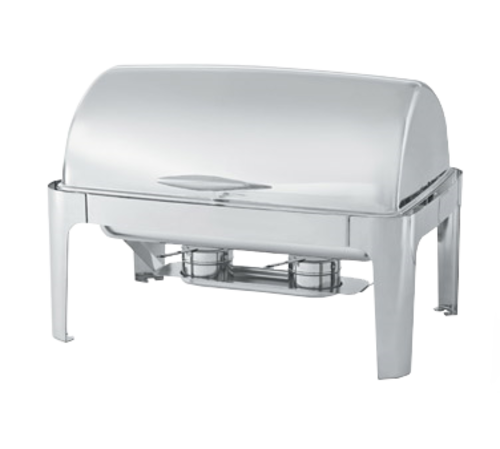 Vollrath T3500 Full Size Chafer w/ Roll-top Lid & Chafing Fuel Heat-cityfoodequipment.com