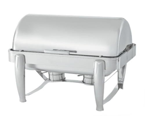 Vollrath T3600 Full Size Chafer w/ Roll-top Lid & Chafing Fuel Heat-cityfoodequipment.com