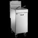 Vulcan 1VEG50M Gas Fryer - (1) 50 lb Vat, Floor Model, Natural Gas-cityfoodequipment.com