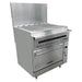 Vulcan 36R-36CBN 36" Gas Range w/ Charbroiler & Refrigerated Base, Natural Gas-cityfoodequipment.com