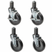 Vulcan ABC-CAST Casters W/ (2) Locking Wheels For STAND-ABC/SS-cityfoodequipment.com
