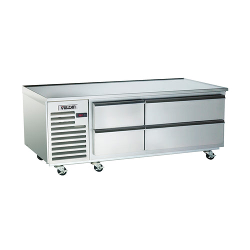 Vulcan ARS96 96" Achiever Chef Base W/ (6) Drawers - 115v-cityfoodequipment.com