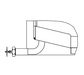 Vulcan BPDOV-2 2" Draw Off Valve, Left Side 90 Degree W/ Strainer-cityfoodequipment.com