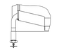 Vulcan BPDOV-3 2" Draw Off Valve, Left Front 90 Degree W/ Strainer-cityfoodequipment.com