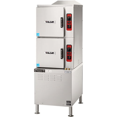 Vulcan C24ET10-LWE (10) Pan Convection Steamer - Cabinet, 208v/3ph-cityfoodequipment.com