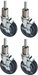 Vulcan CASTERS BP Set Of 4 Adjustable Casters W/ 2 Locking, 4" Wheels-cityfoodequipment.com