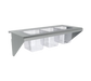 Vulcan CONRAIL-ACB25 Condiment Rail Only For (3) Sixth-Size & (1) Third-Size Pans-cityfoodequipment.com