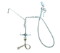 Vulcan DBPTYTS WSHDWN Double Pantry Deck Mount Faucet - 16" Swing Spout, Wash Down Hose-cityfoodequipment.com