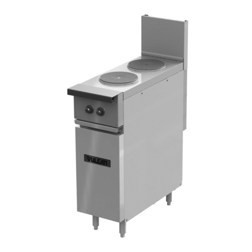 Vulcan EV12-1HT240 12" Expando Electric Range W/ (1) Hot Top, 240v/1ph-cityfoodequipment.com