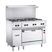 Vulcan EV48S-4HT240 48" EV Series Electric Range W/ (4) Hot Tops, 240v/1ph/3ph-cityfoodequipment.com