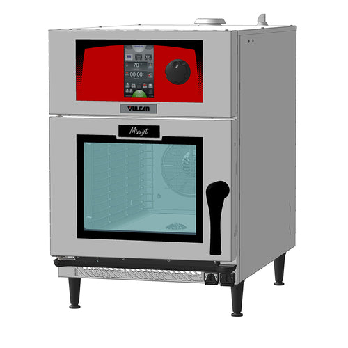 Vulcan MINI-JET Full Size Combi Oven - Boilerless, 208v/3ph-cityfoodequipment.com