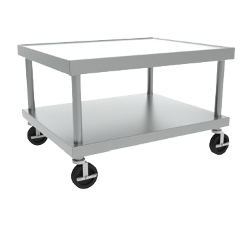 Wolf STAND/C-24 26" Wide Equipment Stand w/ Marine Edge & Undershelf, Stainless-cityfoodequipment.com