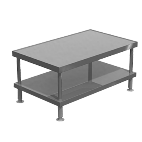 Vulcan STAND/F-VCCB36 37" X 23" Stationary Equipment Stand For VCCB36 - Undershelf, Stainless Steel-cityfoodequipment.com