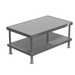 Vulcan STAND/F-VCCB36 37" X 23" Stationary Equipment Stand For VCCB36 - Undershelf, Stainless Steel-cityfoodequipment.com