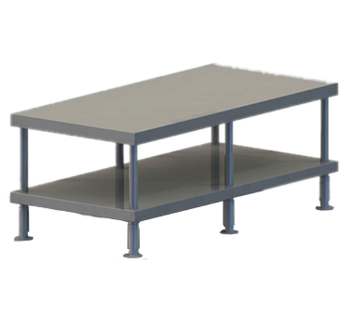 Vulcan STAND/F-VCCB72 73" X 23" Stationary Equipment Stand For VCCB72 - Undershelf, Stainless Steel-cityfoodequipment.com