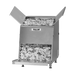 Vulcan VCW26 Top Load Chip Warmer W/ 26 Gallon Capacity - Stainless, 120v-cityfoodequipment.com