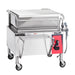 Vulcan VG40 40 Gal. Tilt Skillet - Open Base, Strainer, Liquid Propane-cityfoodequipment.com