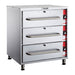 Vulcan VW3S 27.5"W Freestanding Warming Drawer W/ (3) 21.5" Compartments, 120v-cityfoodequipment.com