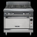 Vulcan VCBB36B 36" Gas Range w/ Full Charbroiler & Storage Base, Natural Gas-cityfoodequipment.com