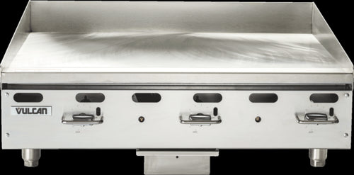 Vulcan VMG60 60" Gas Griddle w/ Manual Controls - 1" Steel Plate, Natural Gas-cityfoodequipment.com