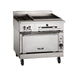 Vulcan VTC36C 36" Gas Range w/ Charbroiler & Convection Oven, Natural Gas-cityfoodequipment.com