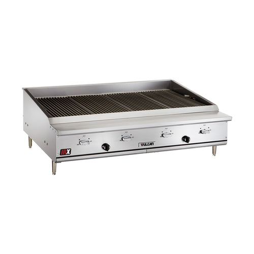 Vulcan VTEC25 25 1/2" Countertop Charbroiler w/ Conversion Burner, Natural Gas-cityfoodequipment.com