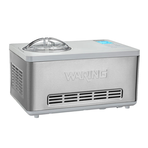 Waring WCIC20 2 qt Electric Ice Cream Maker - Stainless, 120v-cityfoodequipment.com