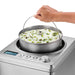 Waring WCIC25 2 1/2 qt Electric Ice Cream Maker - Stainless Steel, 120v-cityfoodequipment.com