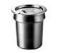 Wells 20774 4 qt Round Inset w/ Lid, Fits 6 1/2" Opening-cityfoodequipment.com