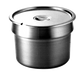 Wells 20908 11 qt Round Inset w/ Slotted Lid-cityfoodequipment.com