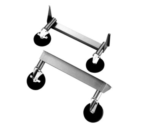 Wells 21034 Caster Kit w/ Front Brakes for RWHD Models, Raises Unit 10"-cityfoodequipment.com