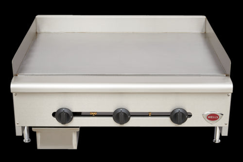 Wells HDG-6030G 60" Gas Griddle w/ Manual Controls - 3/4" Steel Plate, Convertible-cityfoodequipment.com